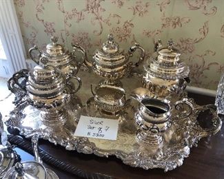 Set $3800
B Gardiner maker
Rare set