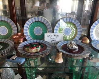 21 piece set of Rare Minton desert plates
$8000