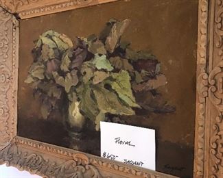 Original still life of flowers $ 650