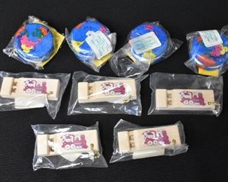 Wooden Bunny Whistles & Around the World Yo-Yo's