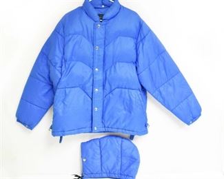 Vintage Sears Puffer Jacket with Hat