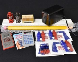 Various Office Novelties Giant Pencil Pointers