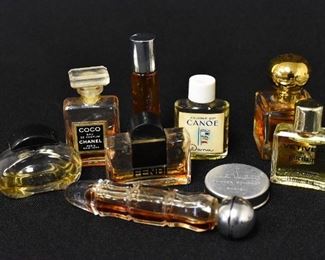 Wedgewood Trinket Box & Mini Perfume Bottles