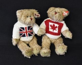 Ty Babies Jointed 13" JACK & 12" MACKENZIE