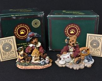 2 Boyds Bear Figurines