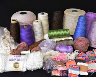 12+ Pounds Sewing Thread / Yarn Etc