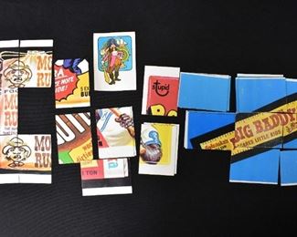 Vtg Wacky Packages Trading Cards & More
