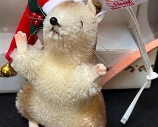 Steiff 2005 Limited Edition Mouse Ornament - 668074