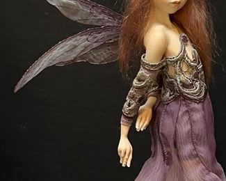 Tine Kamerbeek Fairy Doll "Iza"
WOW! This is an intricately detailed created doll! She measures about 10”