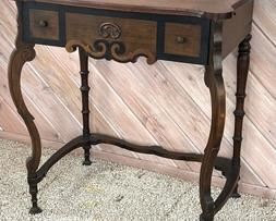 Vintage Petite Writing Desk - in good/vintage condition with light wear.
Measures 28.5” x 18” x 32”