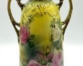 Pair of Galway Crystal Candle Holders in good/used condition with some wax residue. Measuring about 8.5”