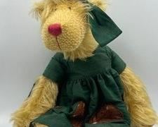 Zwergnase Teddy Bear Eliese Lebkuchen
Number 49/77 (2002)
Comes with box and certificate tag.
Zwergnase is a German Company.