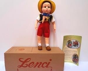 Lenci Limited Edition Pinocchio Doll (Italy) crafted in felt.
Comes with box. Measures 18"