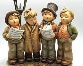 Large Hummel Figurine; Harmony in Four Parts.
Measures 10"