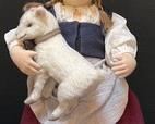 R. John Wright Doll Heidi with box and certificate
Number 282/500
Name: Heidi