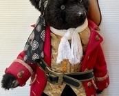 R. John Wright Doll The Pirate King from the Bears at Sea Collection
Comes with certificate. (NO Box)
Number 88/250