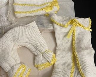 Baby  hat set crochet 