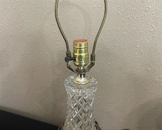 Lead Crystal Lamp