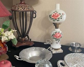 Antique Porcelain Lamp