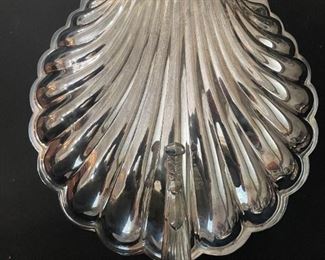 Silverplate Oneida Shell Dish