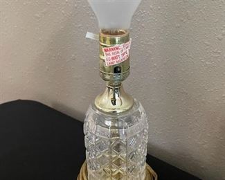 Lead Crystal Lamp