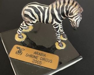 zebra figurine