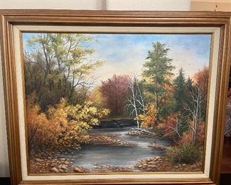 Signed Original Oil