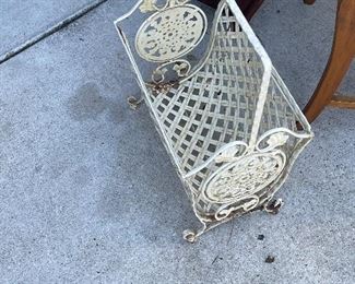 Wrought Iron Basket