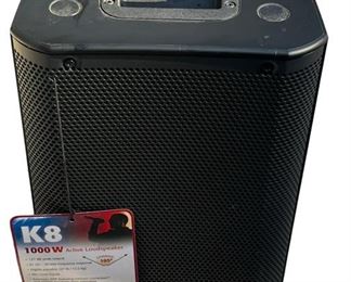 Two NEW QSC K8 Active Loudspeakers