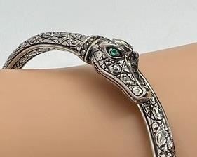 JAI John Hardy Crock Kick Sterling Bracelet - crafted in sterling and 14K