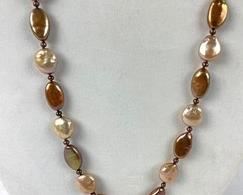 Elegant Dyed Freshwater Pearls that measures 36 inches long. Simply stunning!