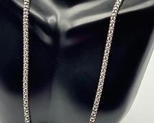 Sterling Silver Necklace - Milor Sterling Silver Necklace. (Italy)
A very lovely designed chain. Measures about 17.75"