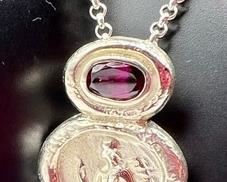 SeidenGang Sterling Necklace with the chain measuring 19"