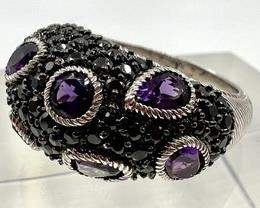 Judith Ripka Sparking Ring - Size 10