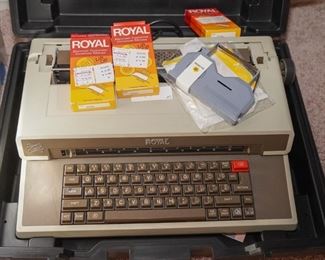 Royal typewriter