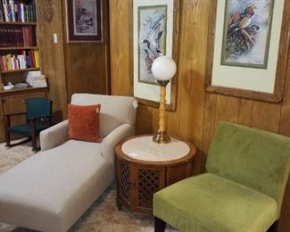 Modern Chaise Lounge - Side Chair
