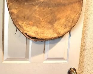 Tarahumara drum and canteen