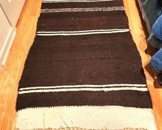 Tarahumara woven wool blanket/rug