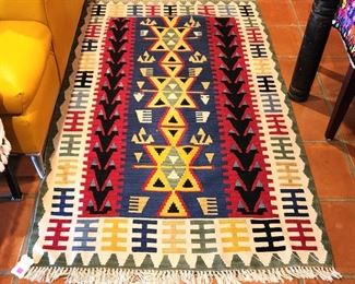 Flat weave rug