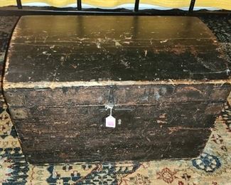 A small antique chest