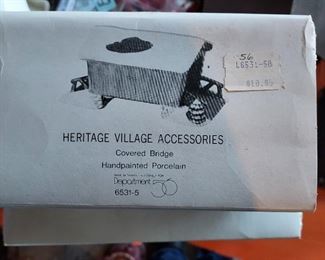 Dept 56 heritage village accessories 