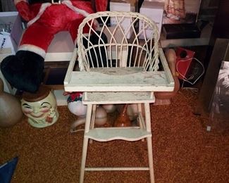 Vintage Doll hi chair 