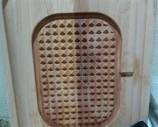 John McLeod Angus LargCarving board with spikes