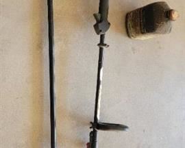 Poulan Pro 445 with Poulan Pro Pruner and Partial Bottle of Bar & Chain Oil