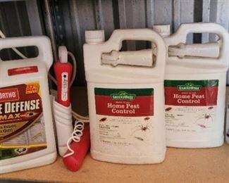 Home Pest Control Sprays - 2 are Full