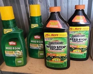 Weed Control - All 4 Bottles are Full