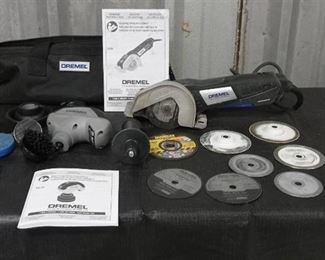 Dremel Ultra Saw US40 with Blades and Dremel PC10 Cleaning Tool
