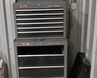 Craftsman Toolbox 30 x 53 x 18 (One Drawer will need Fixed) - 2 Separate Units - 2 Sets of Keys