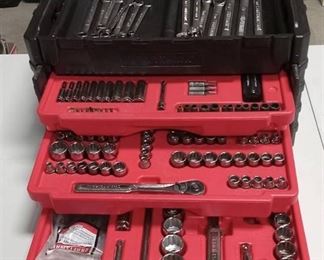 Craftsman Tool Set with Storage Case - Missing (1) 10mm Socket