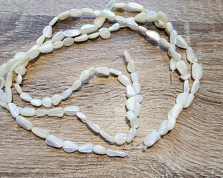 Mother Of Pearl Strands 16 inch x3